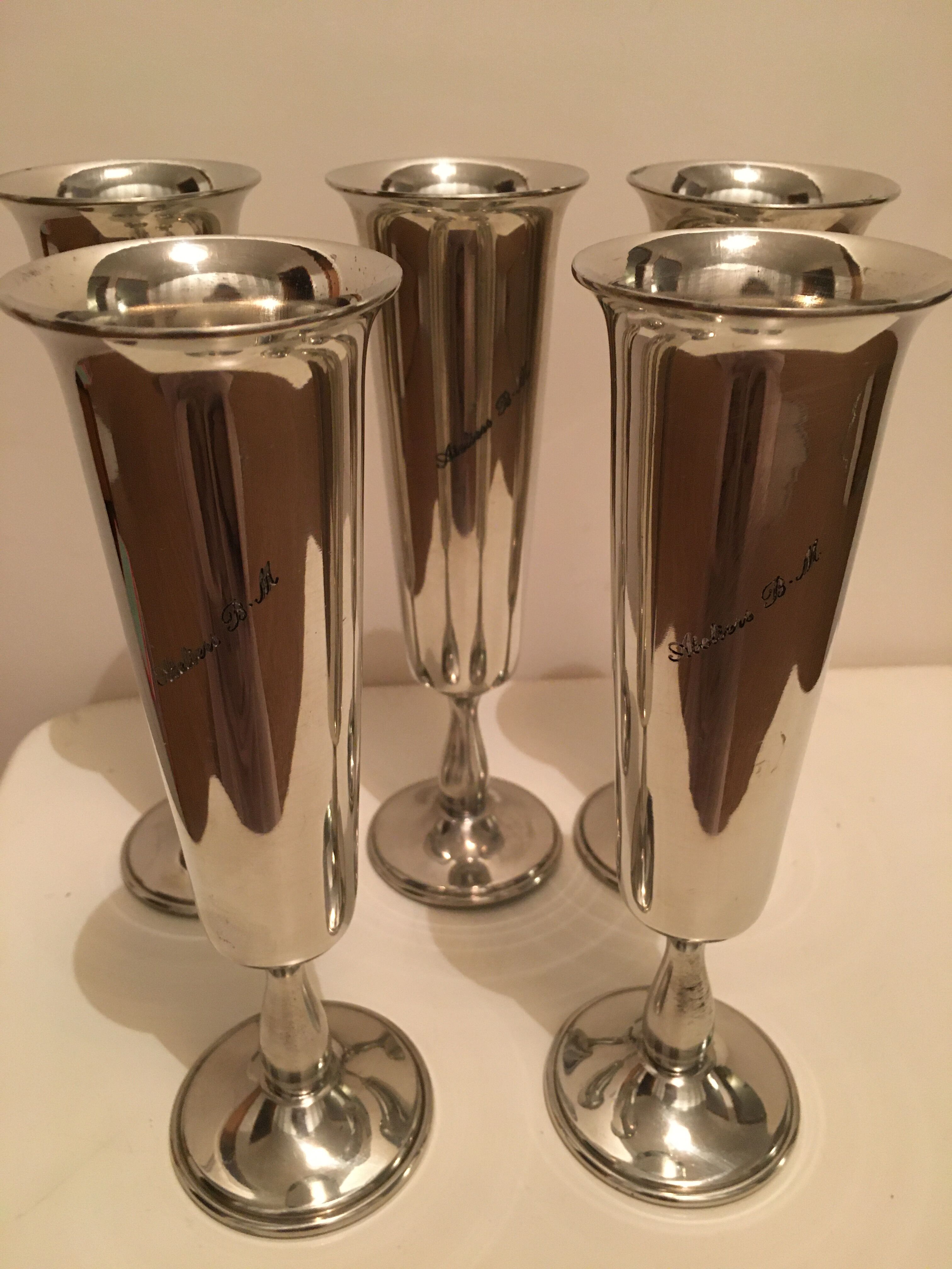 Fia silver metal flutes