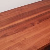 2000s design table in cherrywood