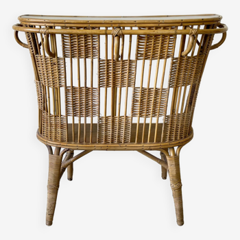 Rattan bar from the 50s.