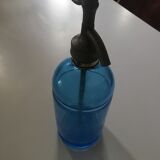 Blue vintage siphon