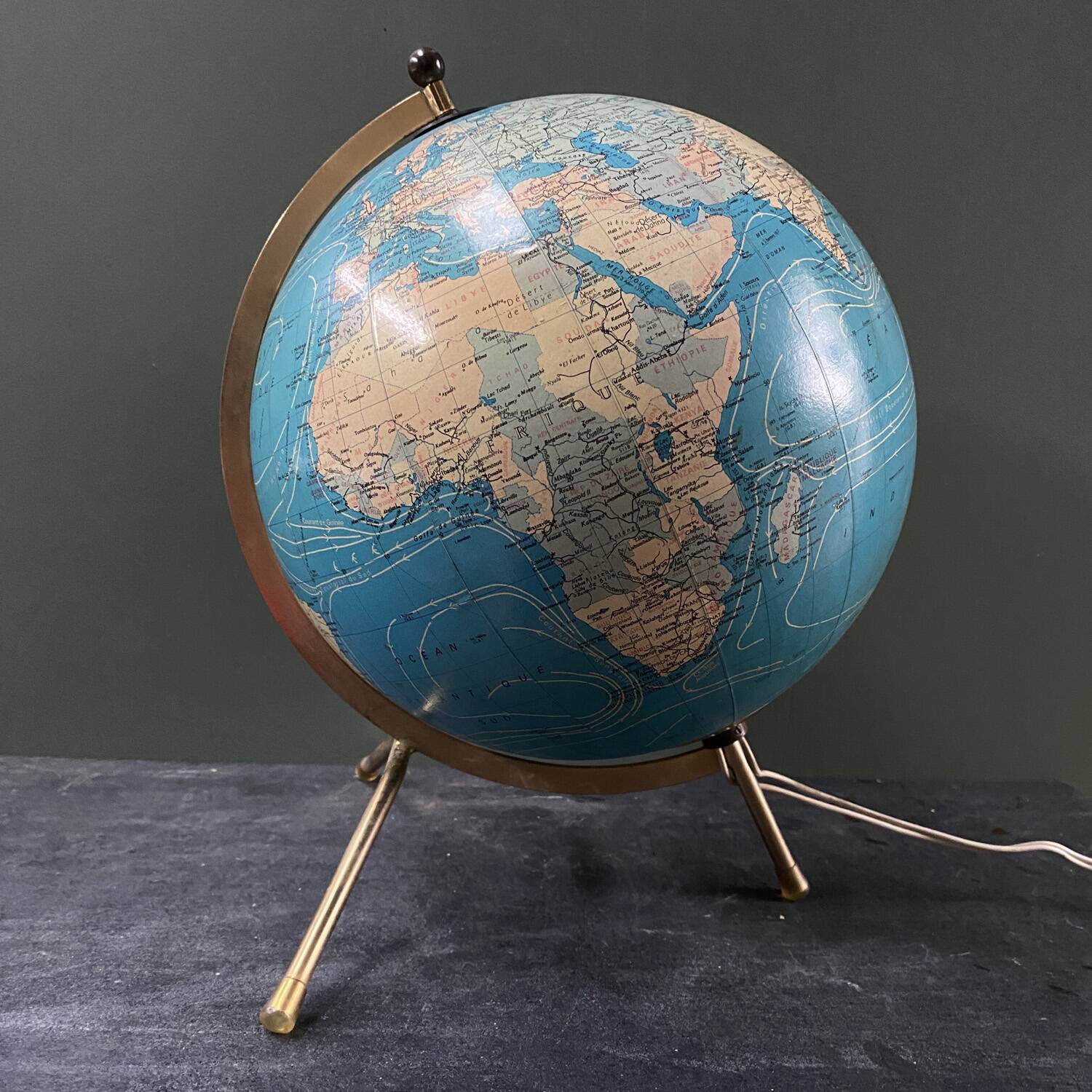 TARIDE globe from the 60s