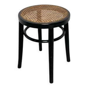Tabouret canné 1970