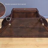 Console in mahogany and marble, Louis XVI period – late 18th century.