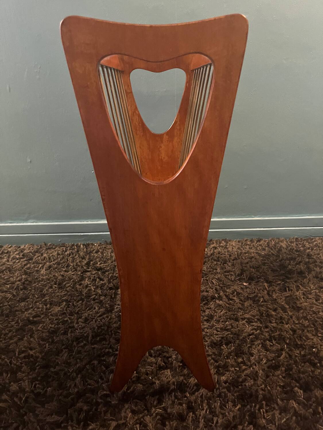 Scandinavian magazine rack from the 60s