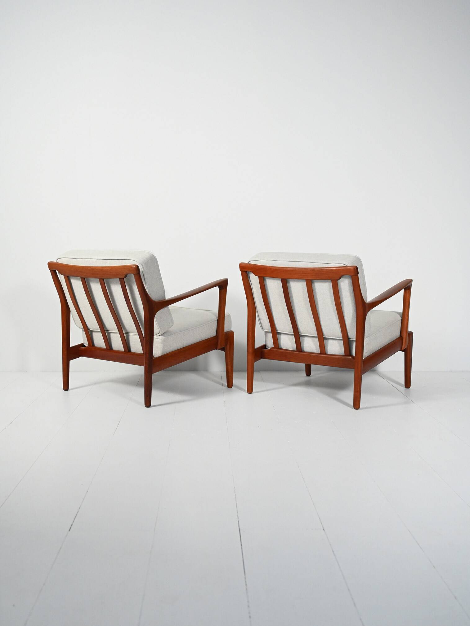 Pair of “Kuba” Armchairs by Bertil Fridhagen