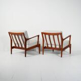 Pair of “Kuba” Armchairs by Bertil Fridhagen
