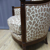 Fauteuil bergère art déco