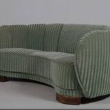 Canapé banane Art Déco 1940