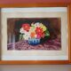 Tableau florale signé
