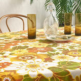 Nappe ronde vintage 1970