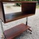 Vintage wood and metal console