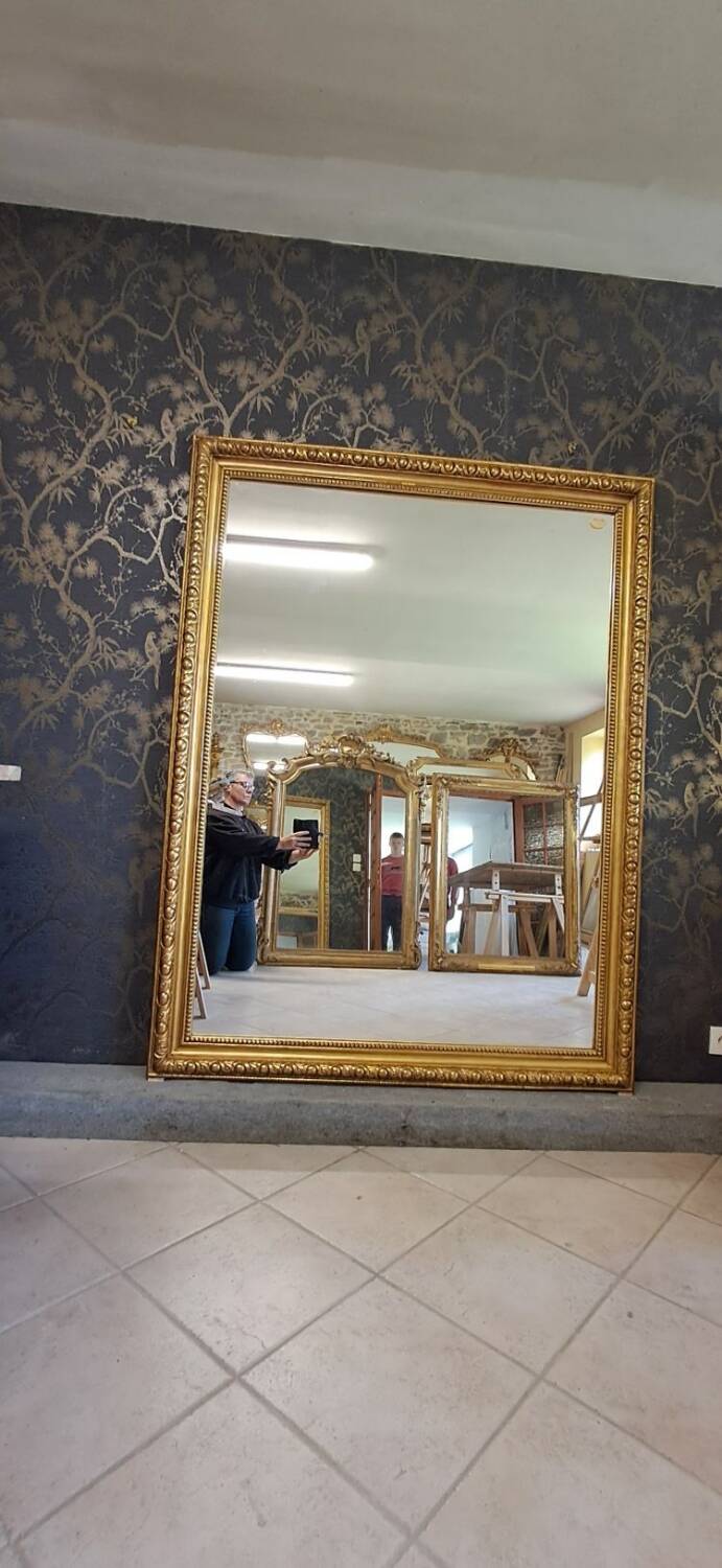 19th century mirror 177x135