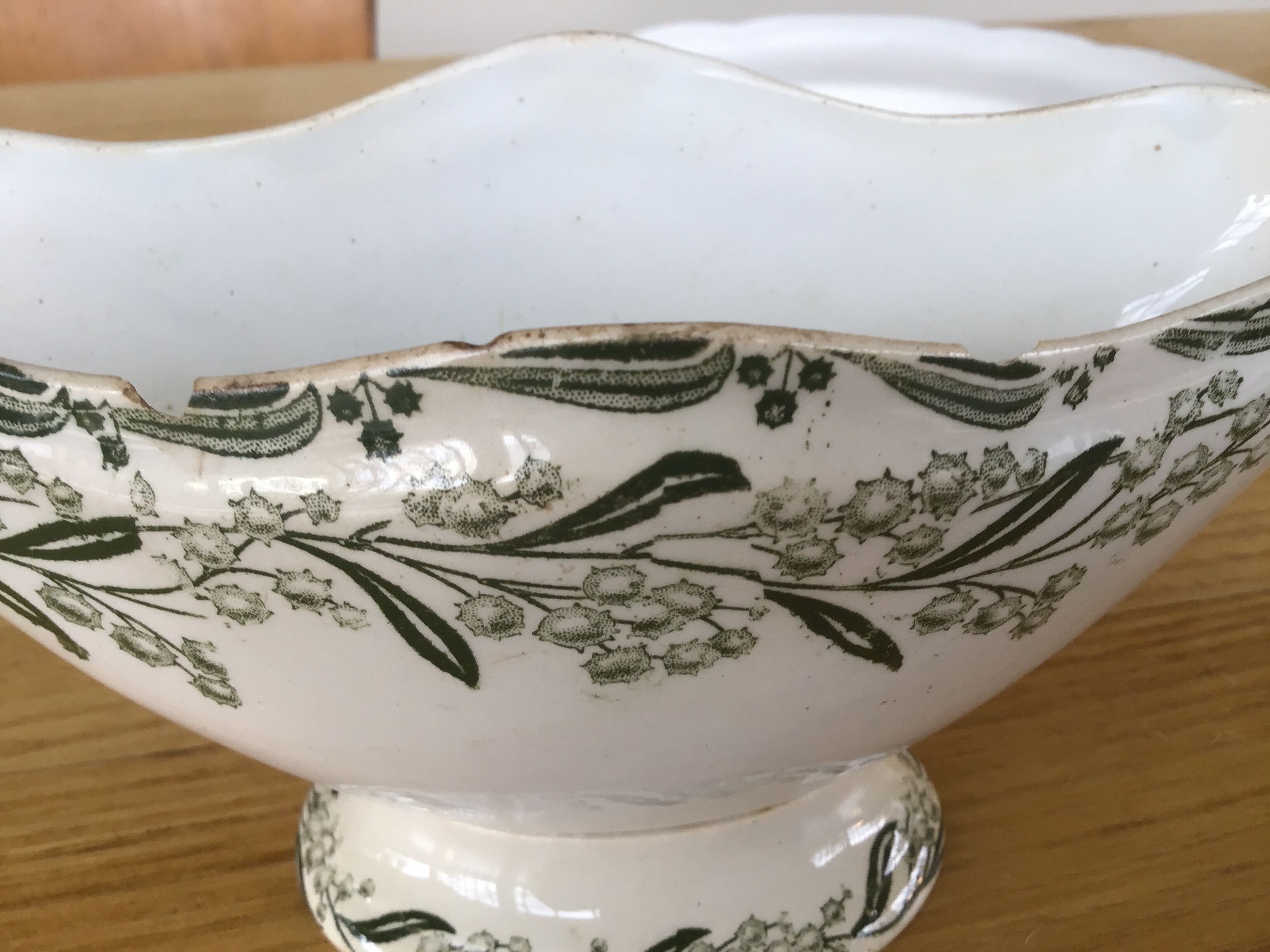 Saucers faïencerie Saint Amand