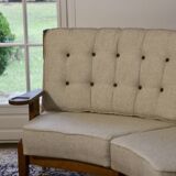 “Véronique” sofa, by Guillerme and Chambron, 1970s Vos Maison edition. Ref Veronica