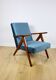 B-310 VAR armchair sea blue velvet - 2 pieces available