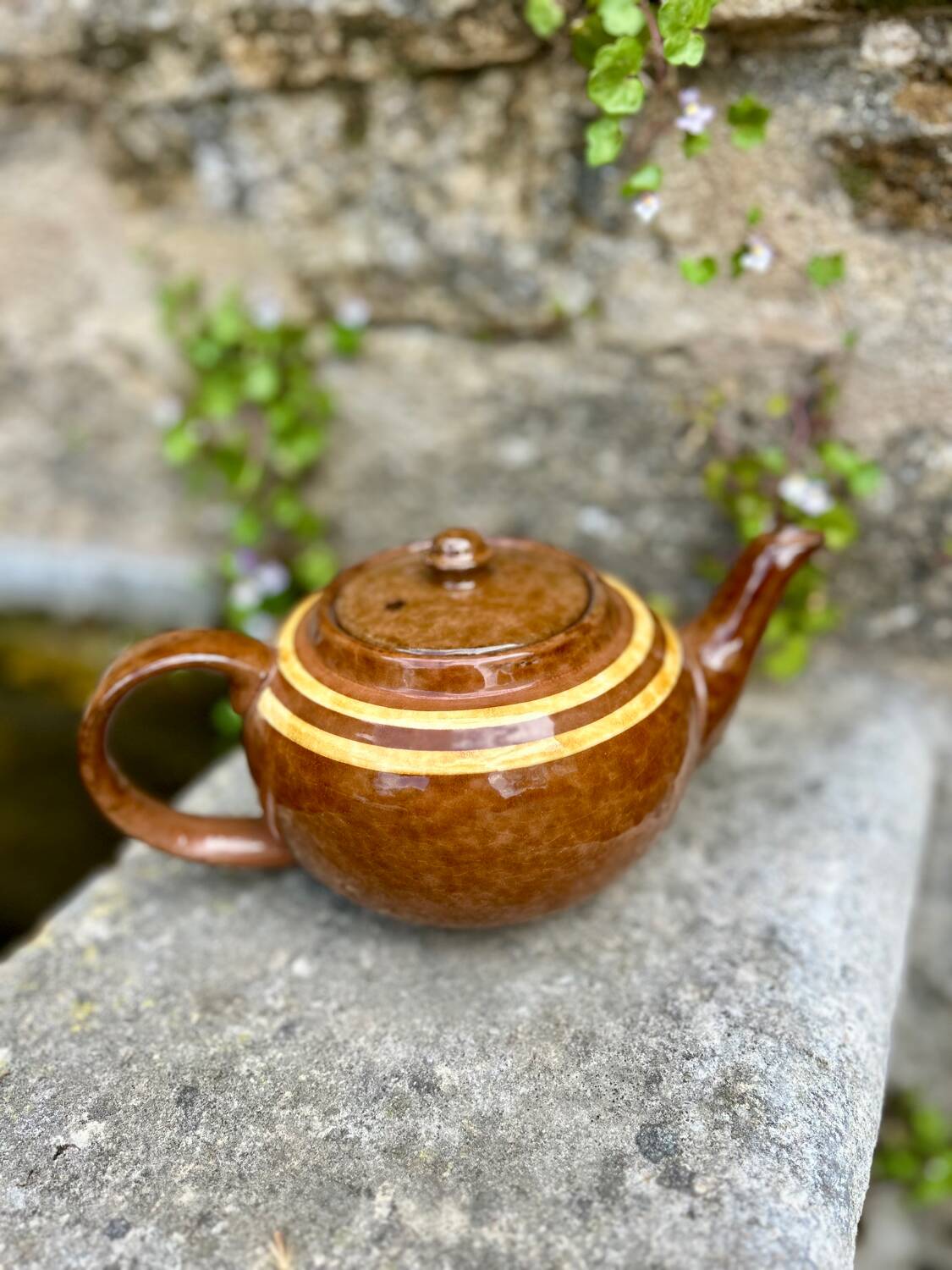 Vintage ceramic teapot