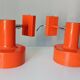 Pair of vintage wall lamps 70s