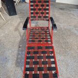 Deck chair from the deck of the liner France