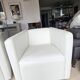 Fauteuils cuir pivotant Roche Bobois