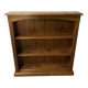 Bibus in solid pine, bookcase in pitch pine, 20th century manufacturing