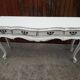 Console Louis XV wood sculpted painted patinated ep 1940