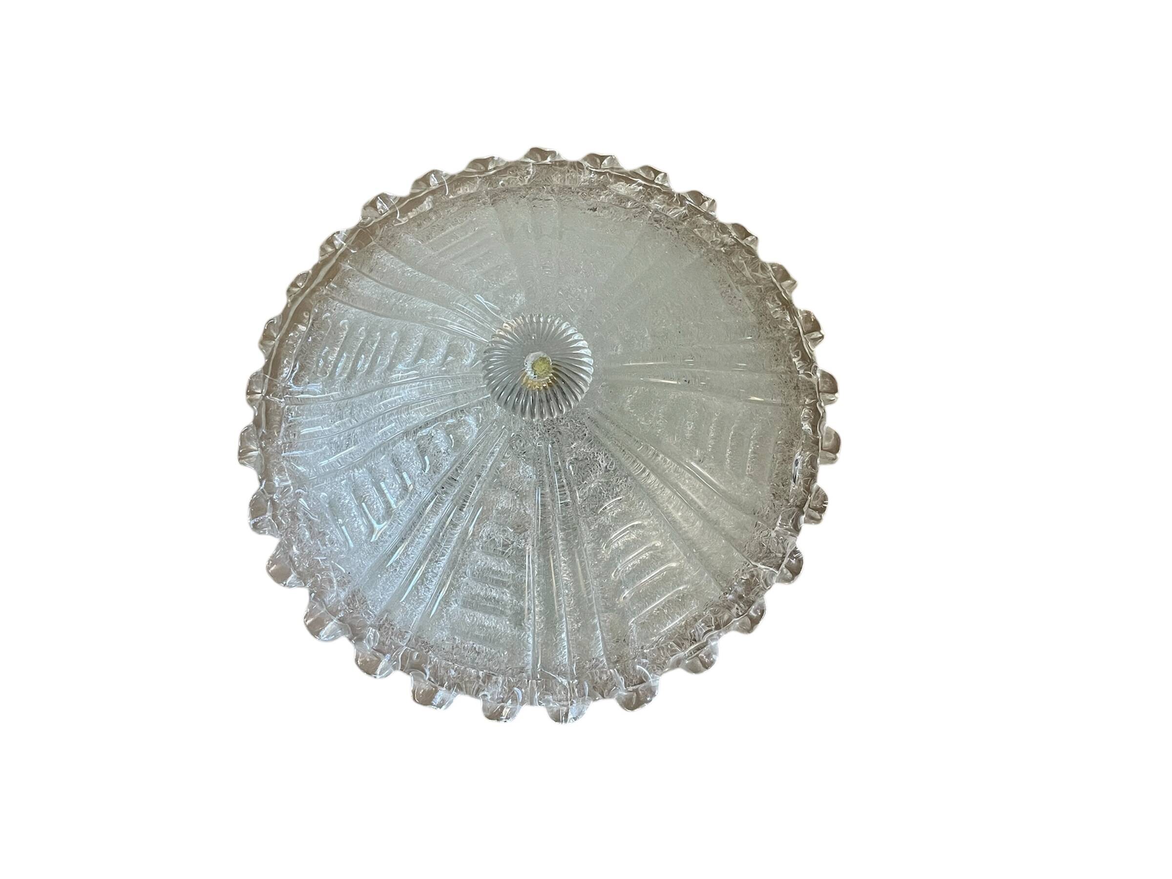 Murano-style glass ceiling light 36cm