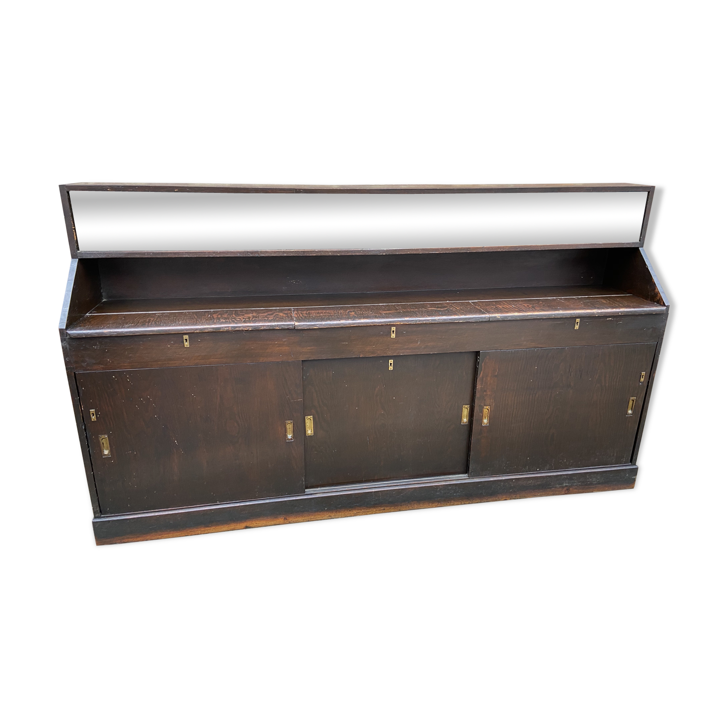 Furniture Back restaurant bar counter vintage line 1960