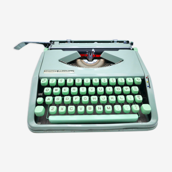 Machine à écrire hermes baby verte