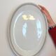 Schonwald glossy white porcelain presentation dish