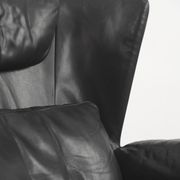 DS-23 leather lounge wing chair by Franz Josef Schulte for De Sede,1980