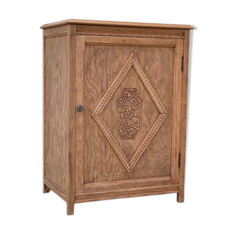 Parisian art deco buffet wood brut 1930