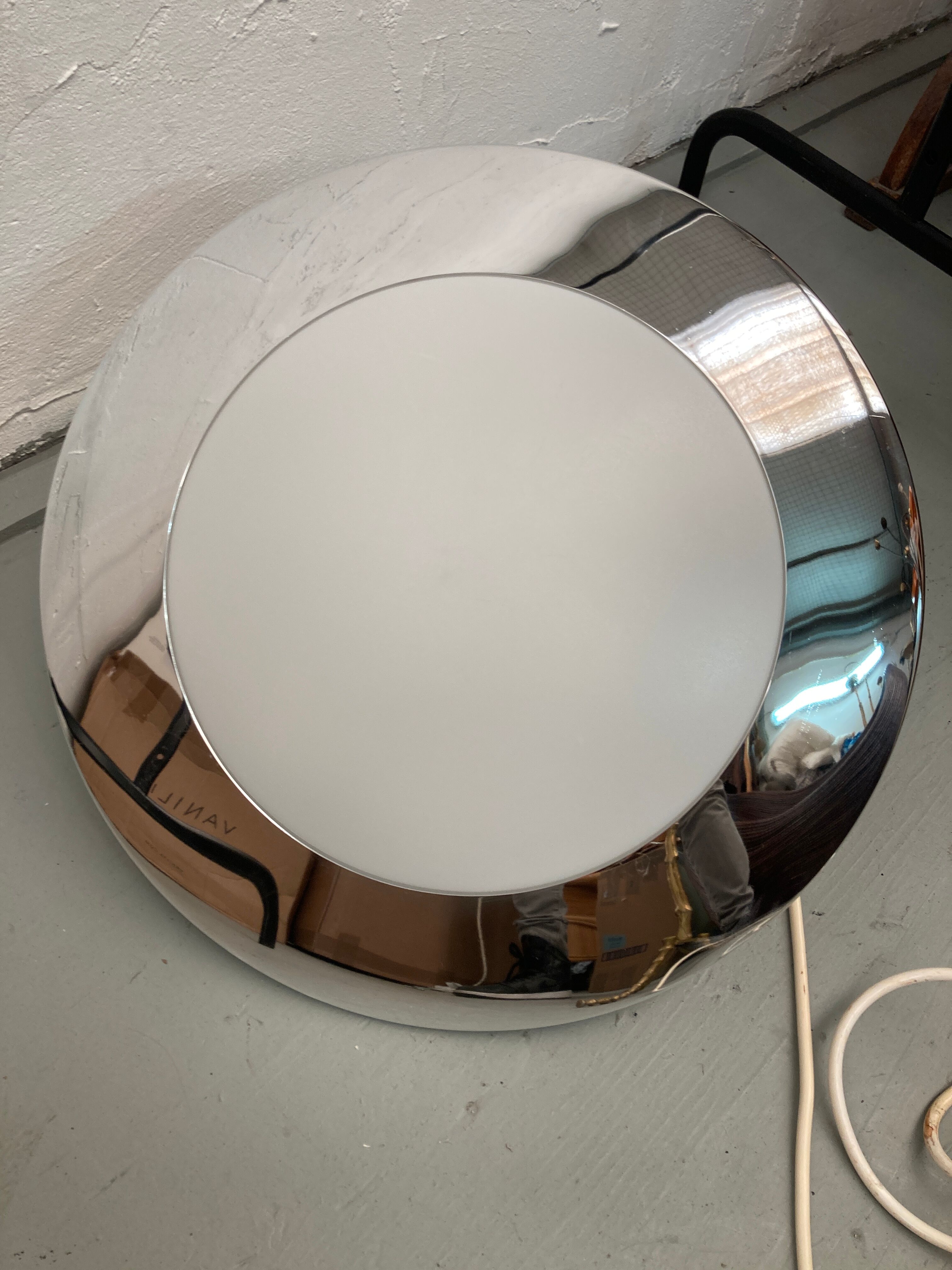 Space age UFO pendant lamp by Marlin, 1960s-1970s