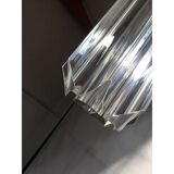 Lampe encastrée en verre de Murano transparent « Triedro »