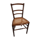 Chaise ancienne cannée