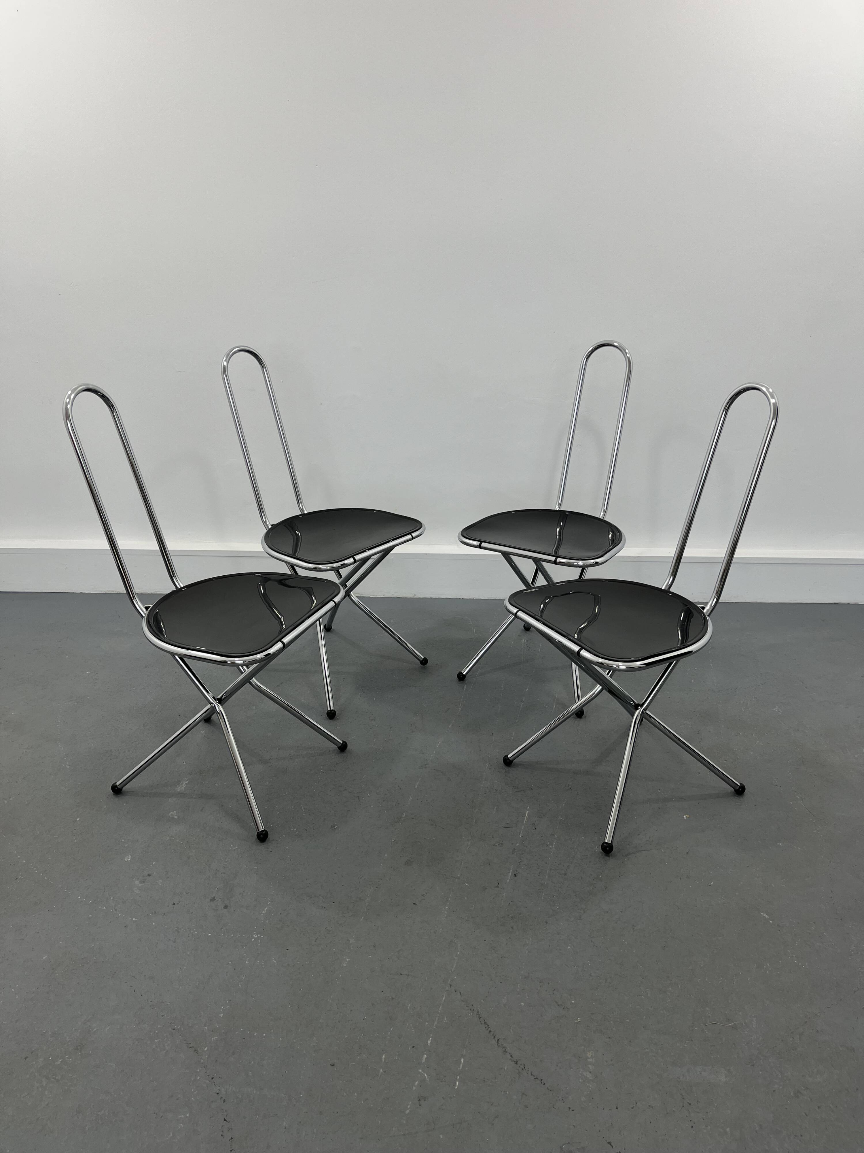 Chairs by Niels Gammelgaard for Ikea, Sweden, 1980s, Set of 4