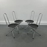 Chairs by Niels Gammelgaard for Ikea, Sweden, 1980s, Set of 4
