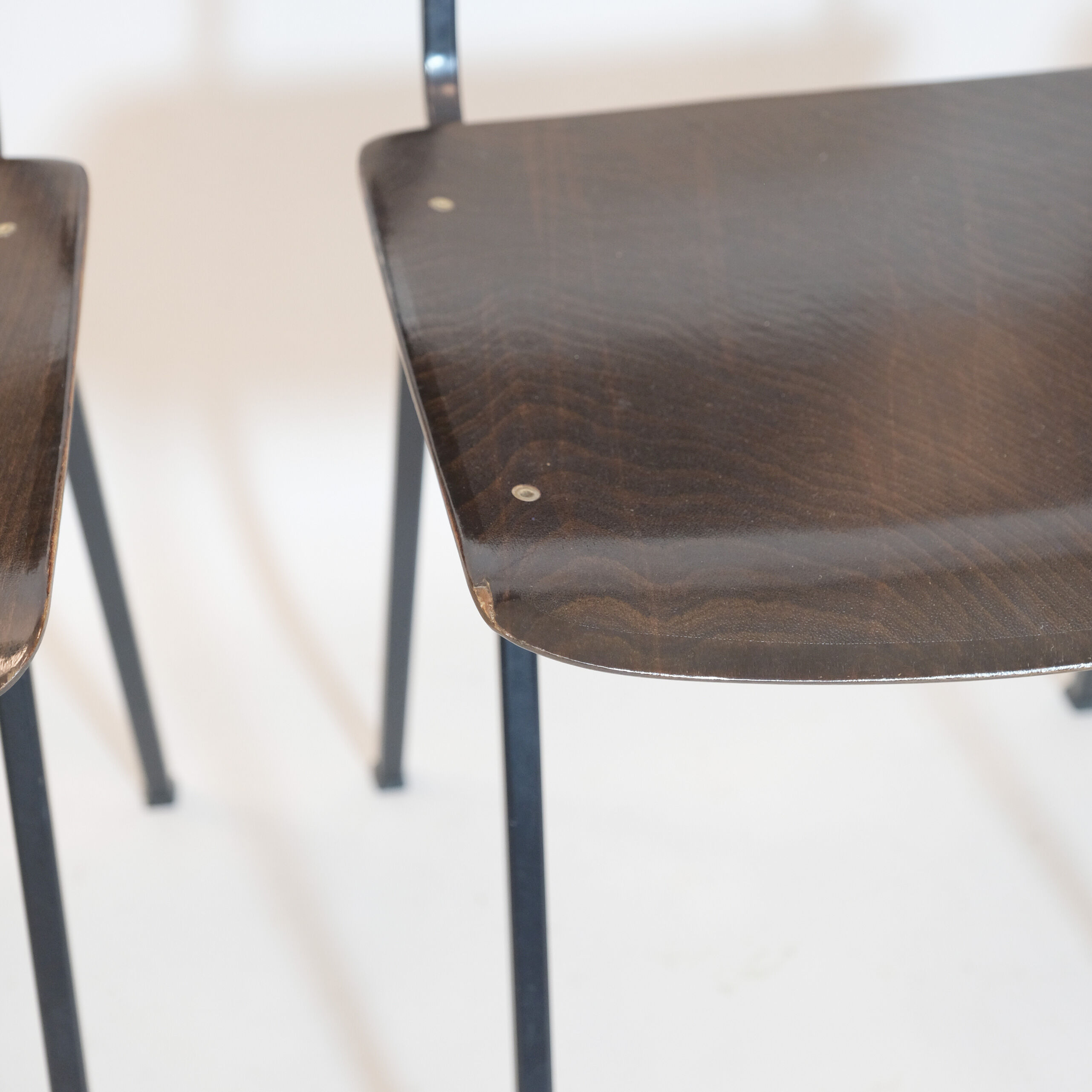 Eromes, trio of F6 chairs from the 60s.