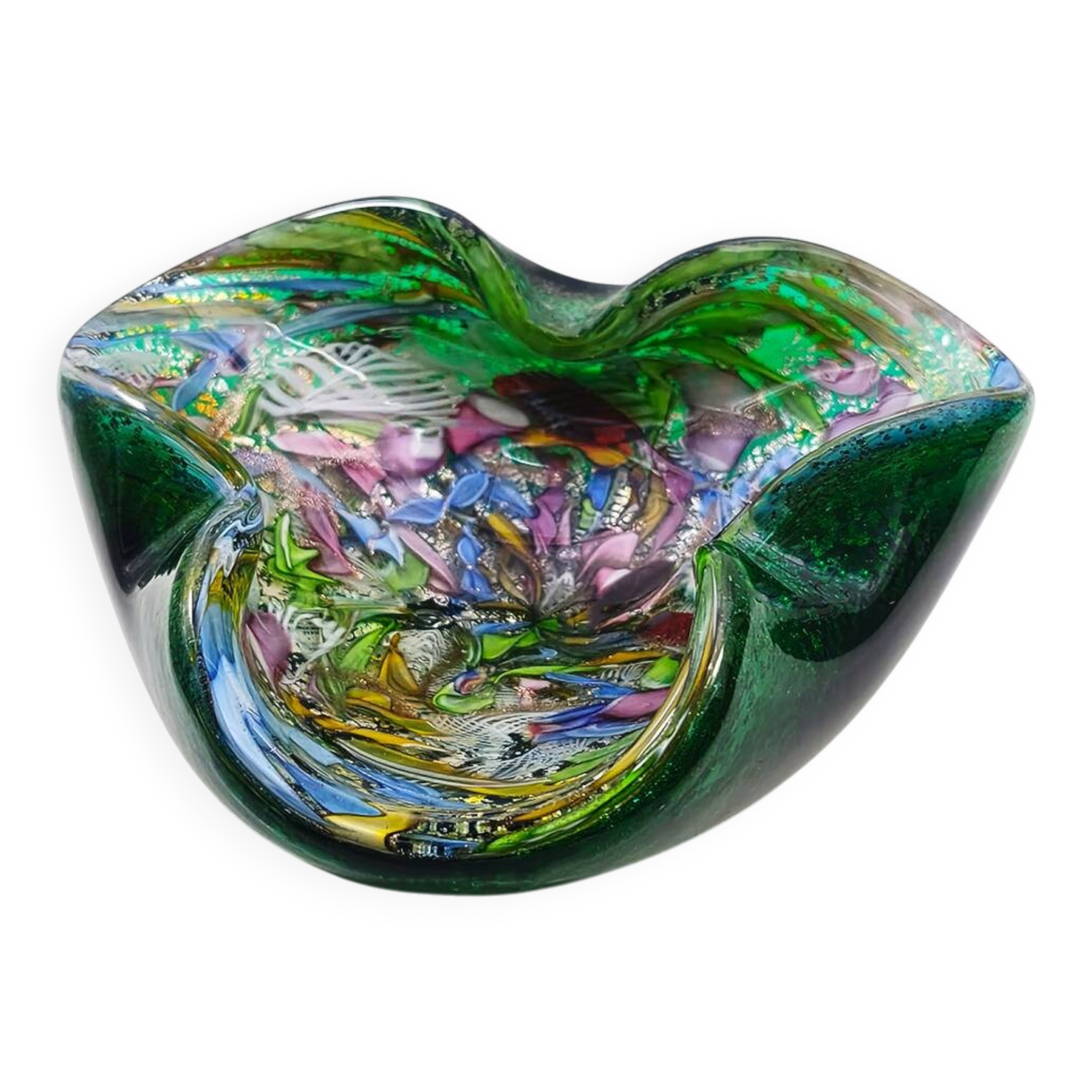 1950s Big Ashtray in Murano Glass by Dino Martens.