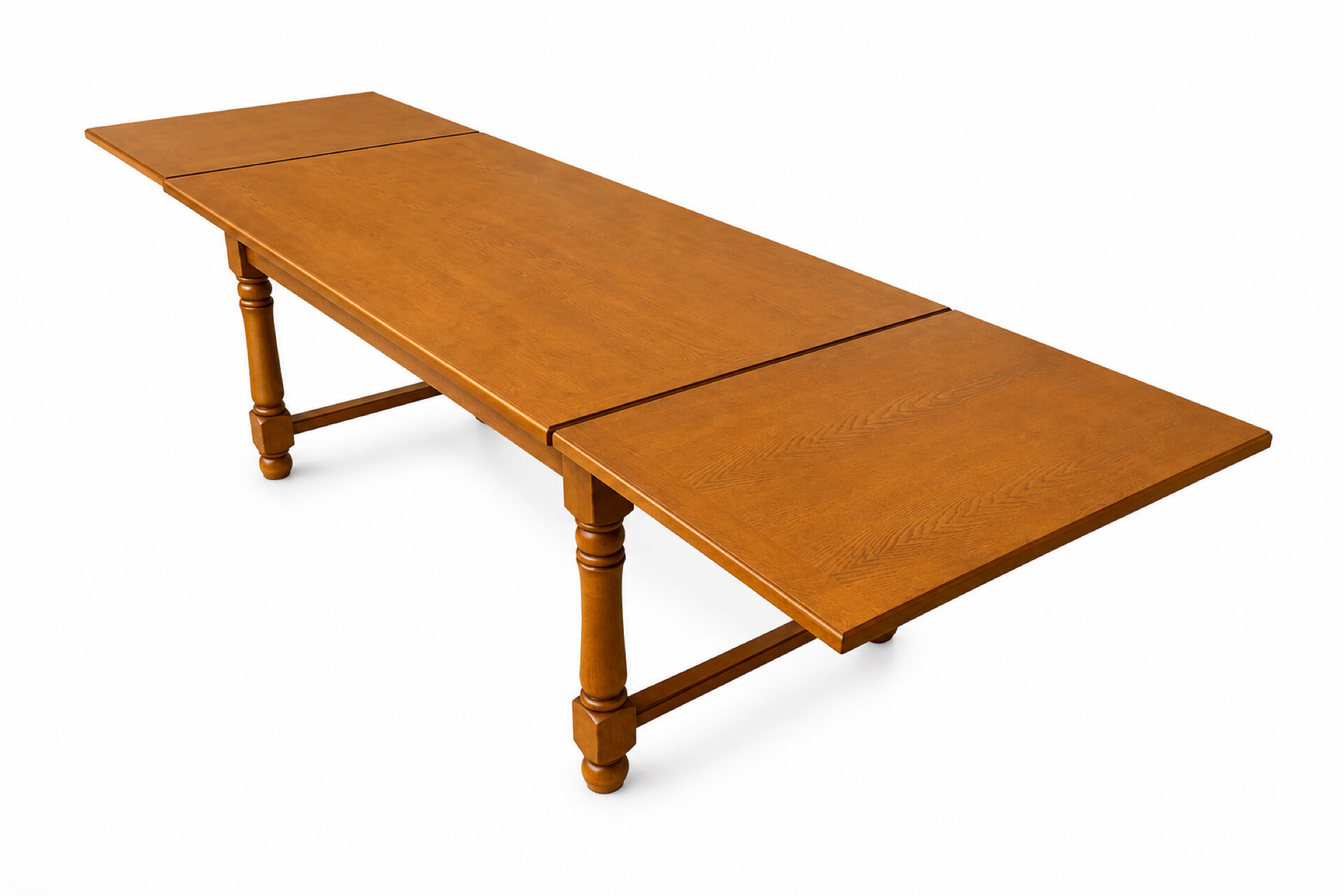 Large solid wood farmhouse table