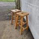 Paire de tabourets de bar