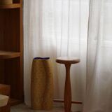 Set of 3 oak bar stools, mid-century Danish modern, Rainer Daumiller, 1960s.