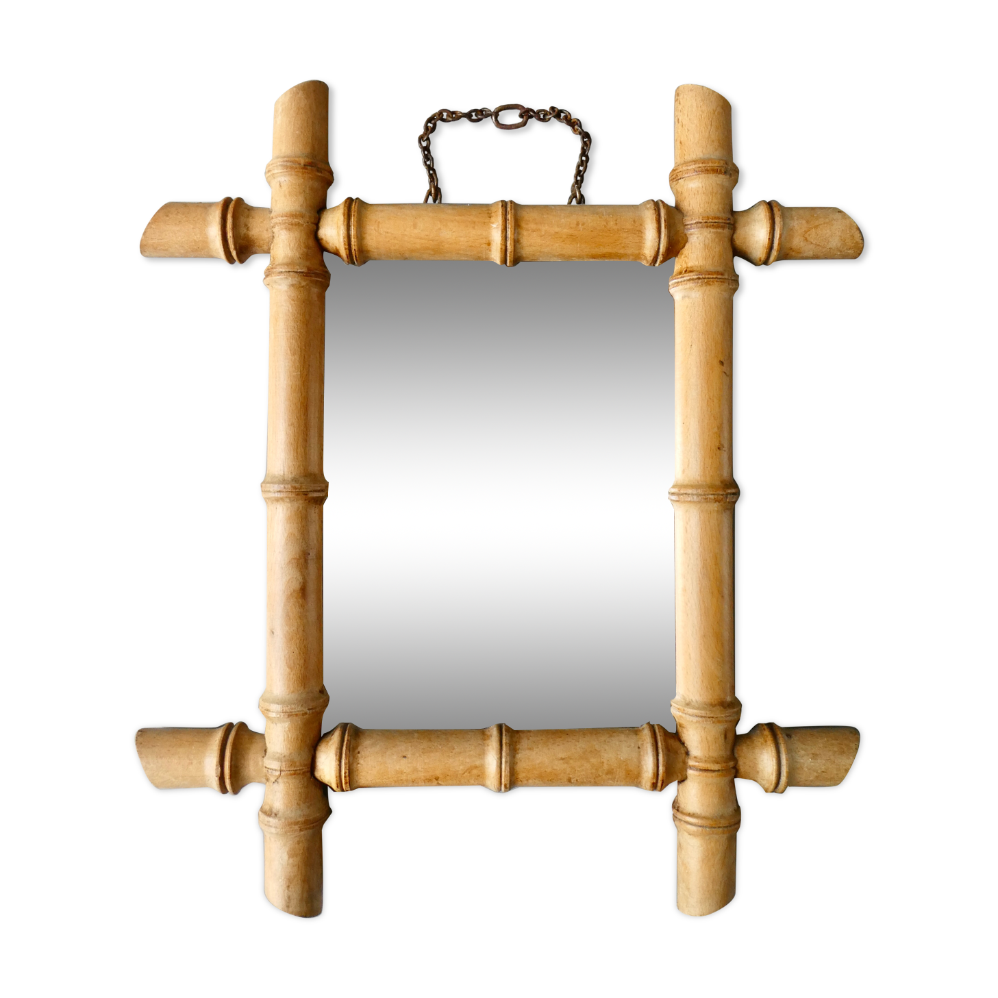 Bamboo mirror from the 50s