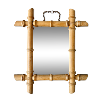 Bamboo mirror from the 50s