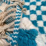 Bluzza checkered rug 170x120cm
