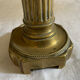 Bronze bird candle holder