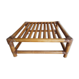 Bamboo luggage rack coffee table