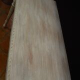 Console style louis XVI in patinated wood