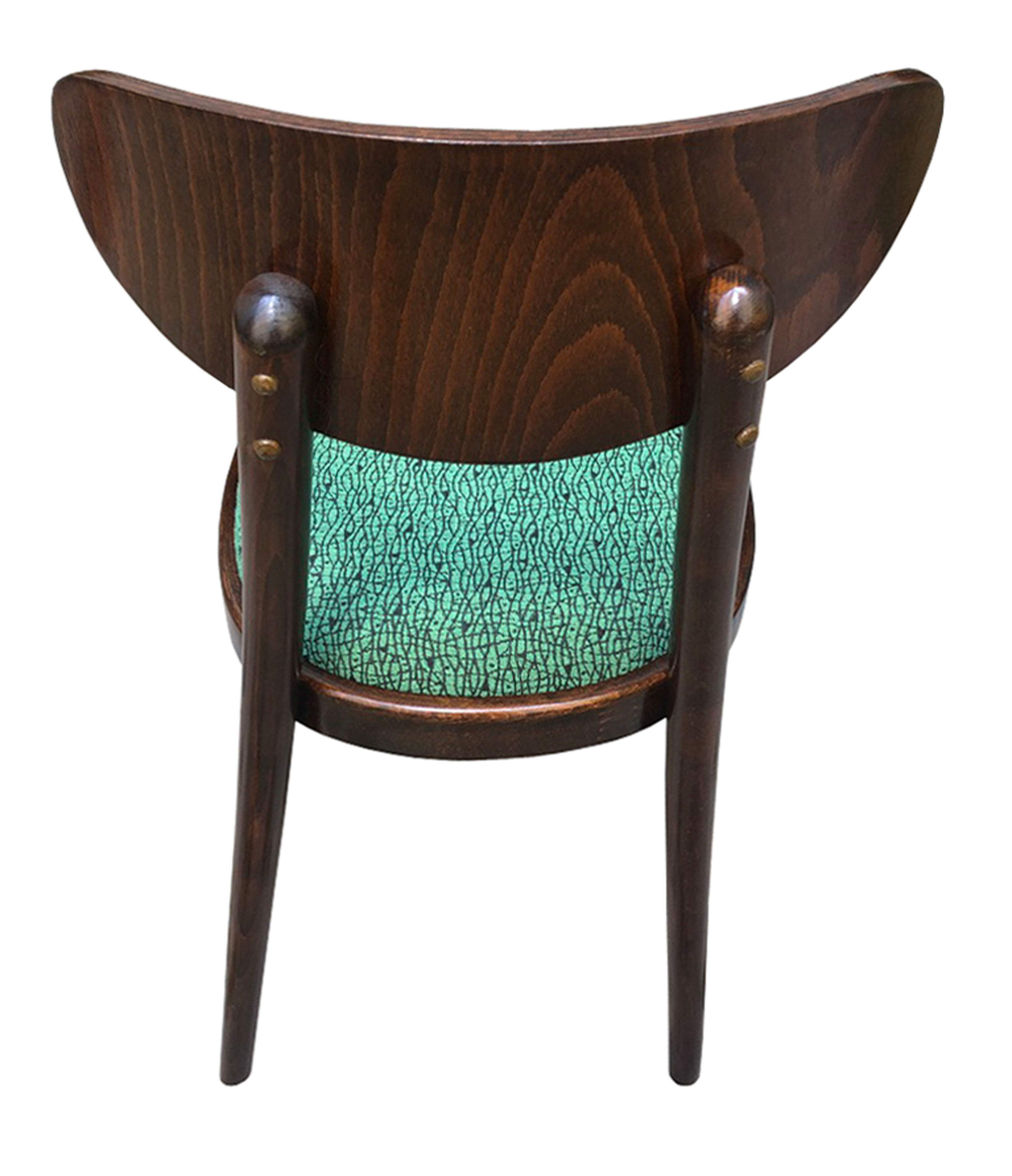 Set of Four 1960's Mid Century Dining Chair by TON