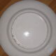 Plate old blue ceramic patterns