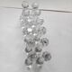 12 cast crystal knife rests